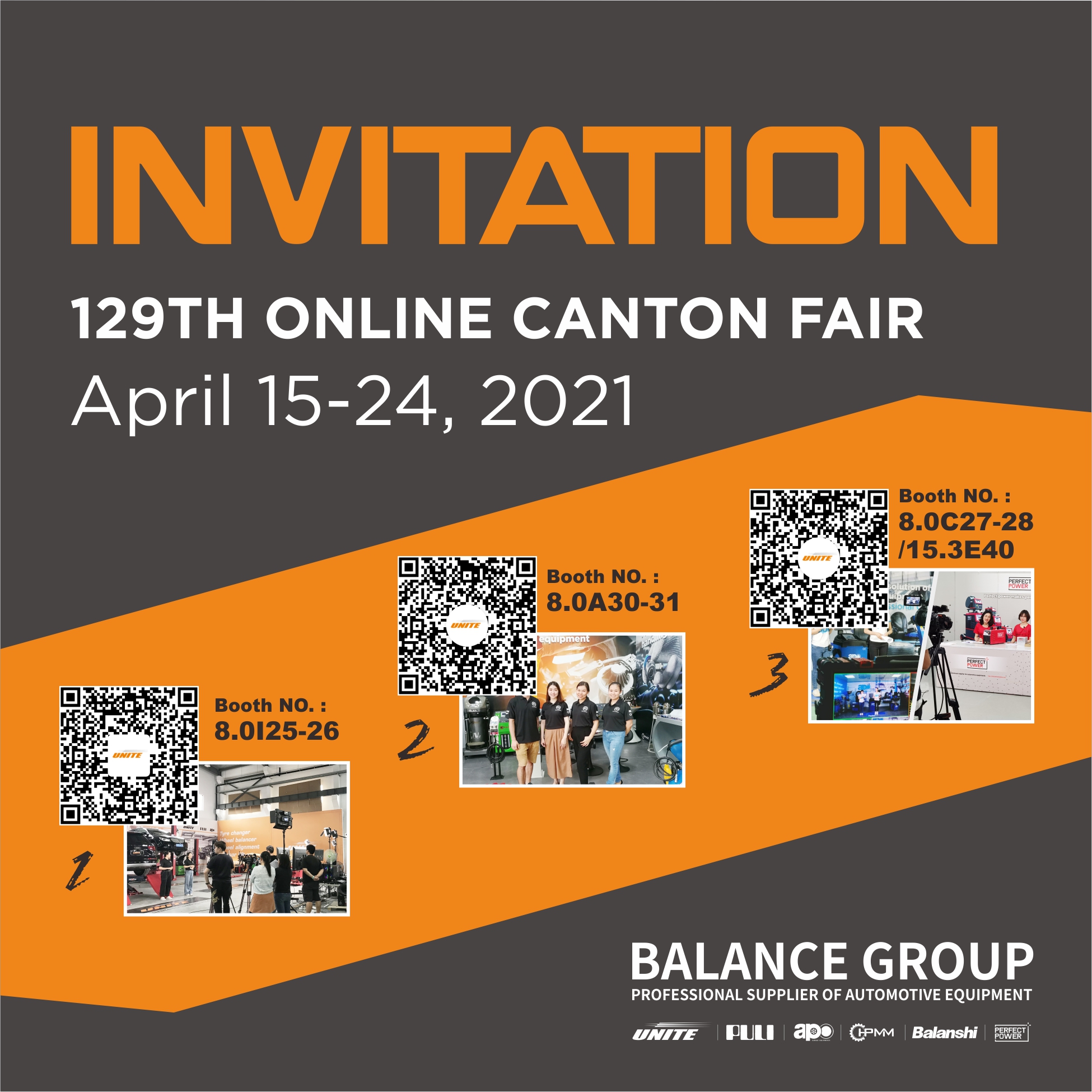 The 129th Canton Fair Invitation From Balance