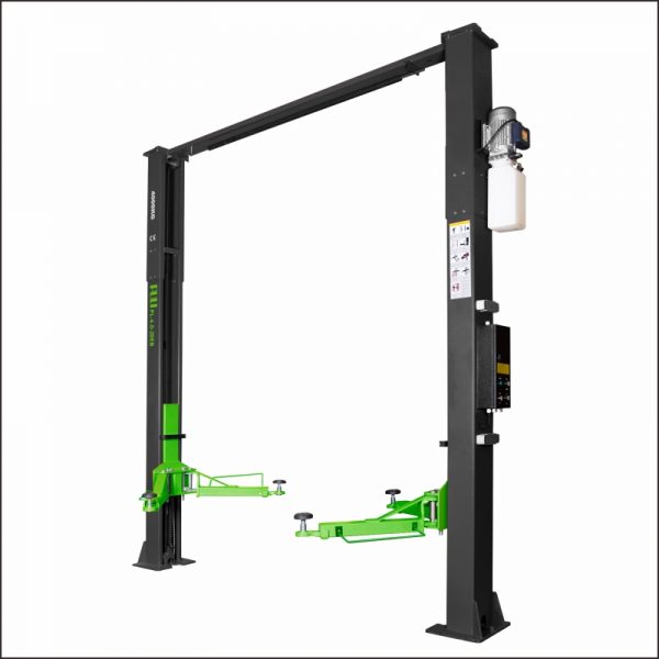 PL-4.0-2DEB 2 Post Lift Arch Type Clear Floor Two Post Vehicle Lift