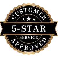 5 star service customer approved