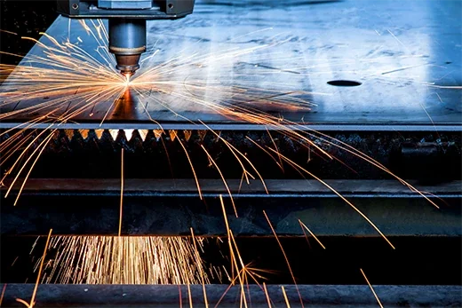 Large CNC laser cutting machine