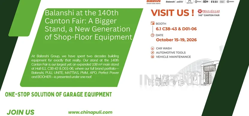 Balanshi at the 140th Canton Fair Reliable Equipment for the Modern Service Bay